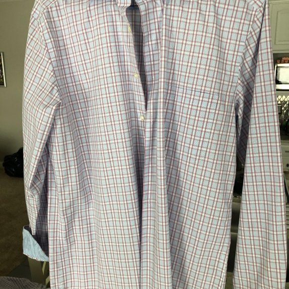 Joseph Abboud LS, botton down, shirt in L - Picture 1 of 3